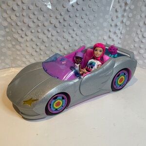 Barbie Extra 🤩⭐️Convertible with 🛼Roller Skate Crew